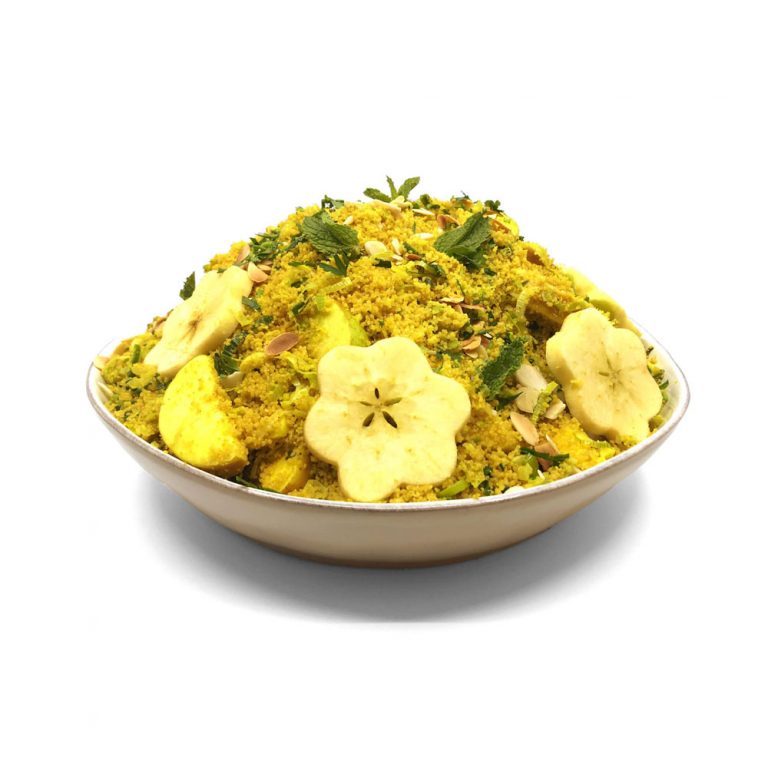 Salada Couscous c/ Caril e Maçã