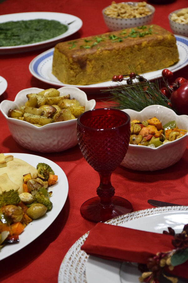 Menu Natal - Tofu Recheado