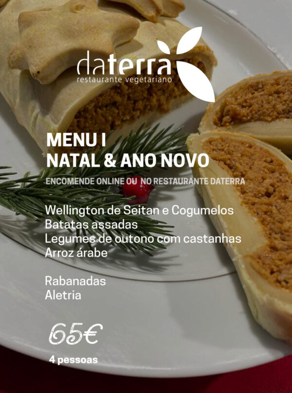 Menu Natal - Wellington de Seitan